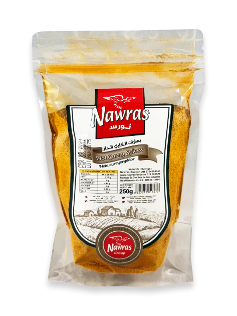 Nawras 250 gr stark curry 1*12