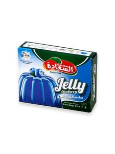 Al Saadah 80 gr jelly, körsbär, jordgubb, blåbär,mango,persika, jord/banan 1*48