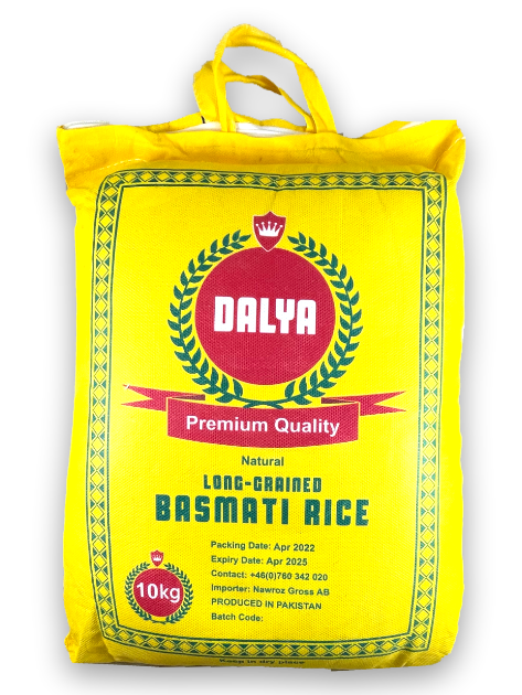 Dalya 10 kg pakistan 1121 basmati ris 1*2