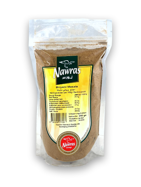 Nawras 250 gr bryani masala 1*12