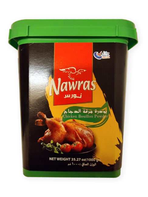 Nawras 1 kg pulver kyckling buljong 1*6