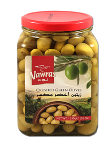 Nawras 1600 cc gröna oliver snittade 1*6