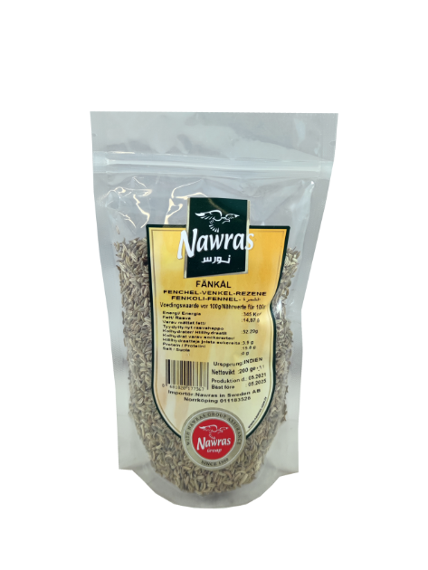 Nawras 200 gr fänkål hel 1*12