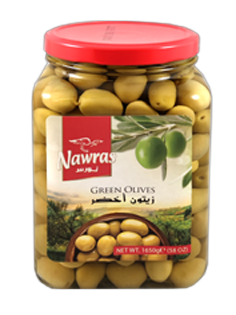 Nawras 1600 cc gröna oliver skivade 1*6