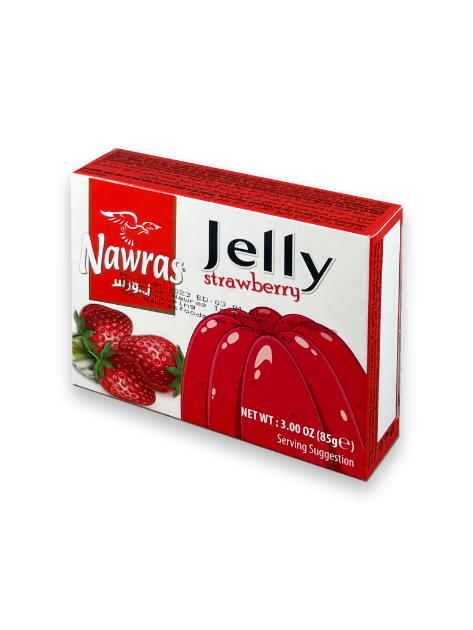 Nawras 85 gr jordgubb jelly 1*36