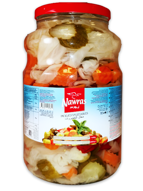 Nawras 2650 ml mix pickles 1*6