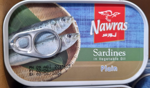 Nawras 125 gr sardiner (mild) 1*50