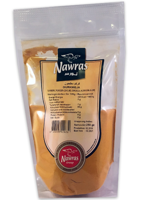 Nawras 250 gr gurkmeja malen  1*12