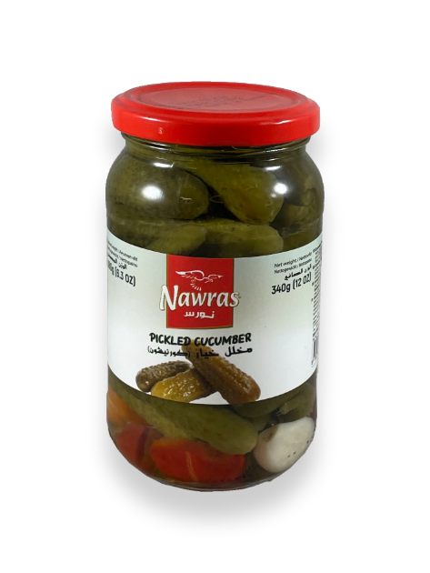 Nawras 370 ml delikatess gurka 1*12
