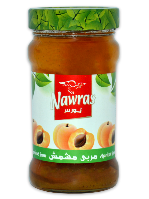 Nawras 380 gr aprikos marmelad 1*12
