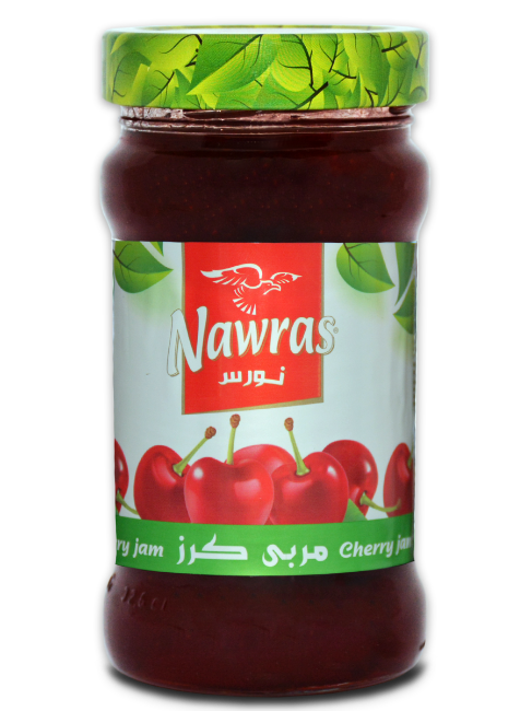 Nawras 380 gr körsbär marmelad 1*12