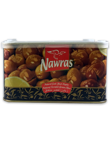 Nawras 700 gr  gröna oliver snittade 1*12