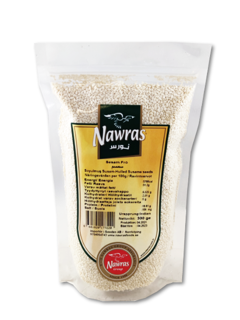 Nawras 300 gr sesam skalad 1*12