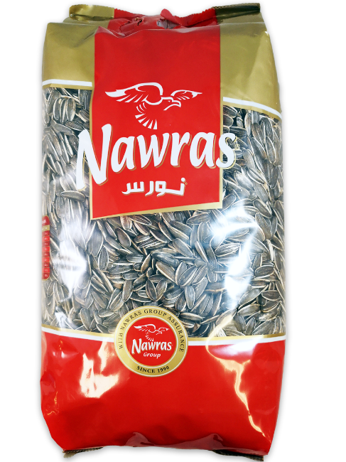 Nawras 2 kg naturella solrosfrön 1*3