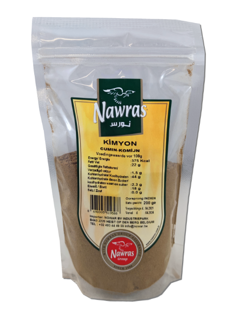 Nawras 200 gr spiskummin  hel 1*12