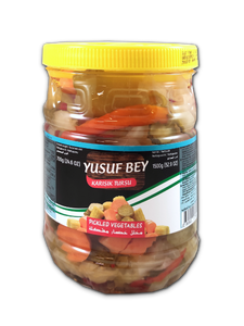 Yusuf Bey 1500 ml mix pickles 1*6