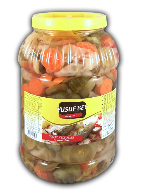Yusuf Bey 4000 ml mix pickles 1*4
