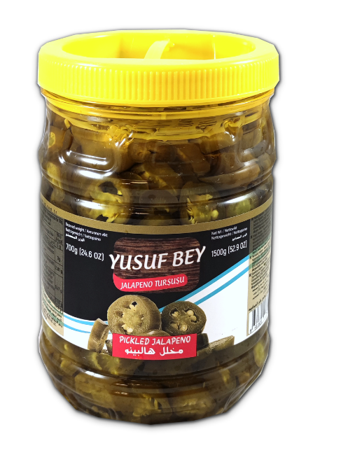 Yusuf bey 1500 ml jalapeno 1*6