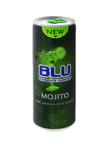 blu 33 cl energy dryck mojito 1*24