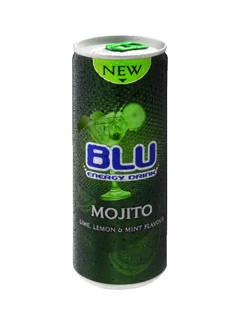 blu 33 cl energy dryck mojito 1*24
