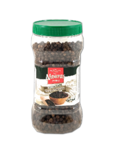 Nawras 250 gr svart peppar hel plast burk 1*12
