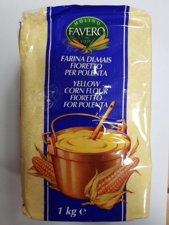Favero 1 kg blå majsmjöl 1*10