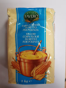 Favero 1 kg ljus blå majsmjöl 1*10