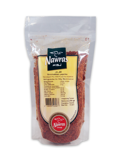Nawras 250 gr grov malen paprika 1*12