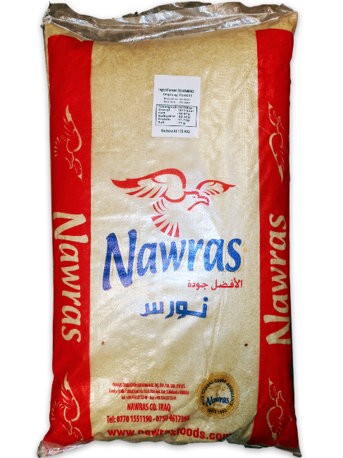 Nawras 15 kg sesam skalad lösvikt 1*15 kg