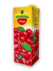 Vitamina 1,5 lt  körsbär juice 1*8