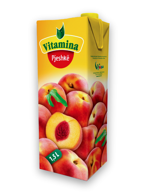 Vitamina 1,5 lt persika juice 1*8